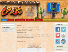 Tablet Screenshot of casadelreymexicanrestaurant.com